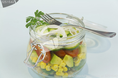 Image of Jar Of Salad