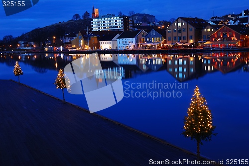 Image of Tonsberg in a X-mas mood.