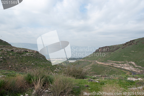 Image of Israeli landscape near Kineret lake