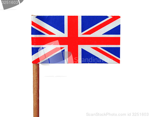 Image of United Kingdom flag isolated