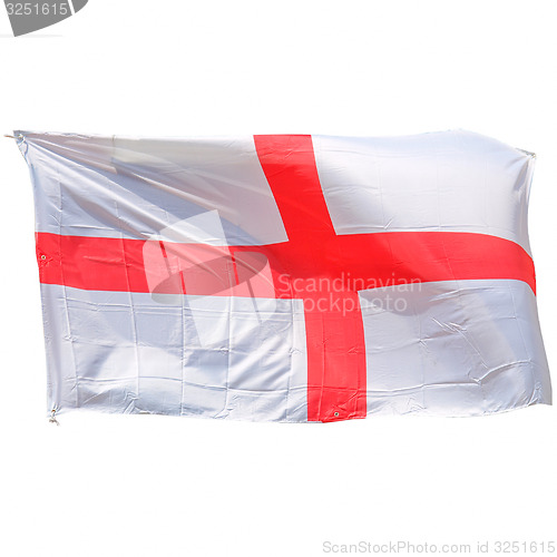 Image of England UK flag isolated