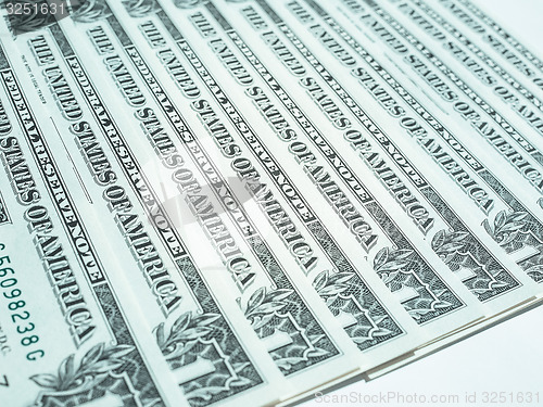 Image of Dollar notes 1 Dollar