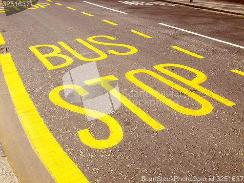 Image of Retro look Bus stop