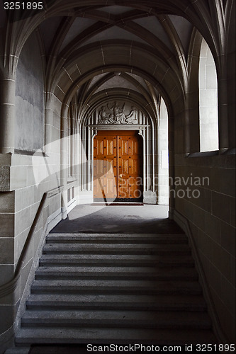 Image of door and stairs in swisse zurich