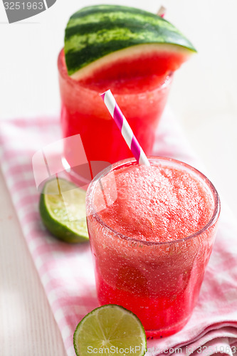 Image of Watermelon and lime drink