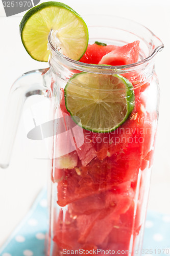 Image of Watermelon and lime drink