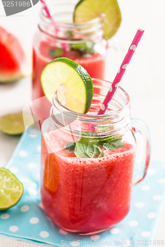 Image of Watermelon and lime drink