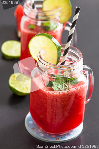 Image of Watermelon and lime drink