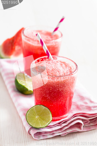 Image of Watermelon and lime drink