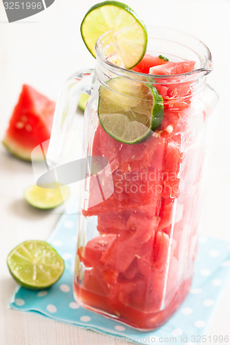 Image of Watermelon and lime drink