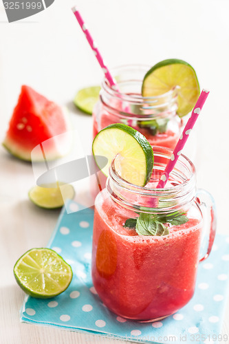 Image of Watermelon and lime drink