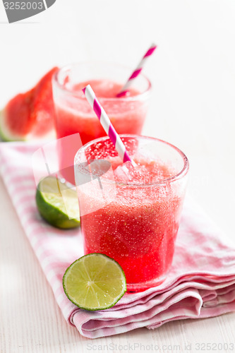 Image of Watermelon and lime drink