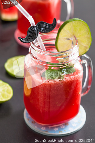 Image of Watermelon and lime drink