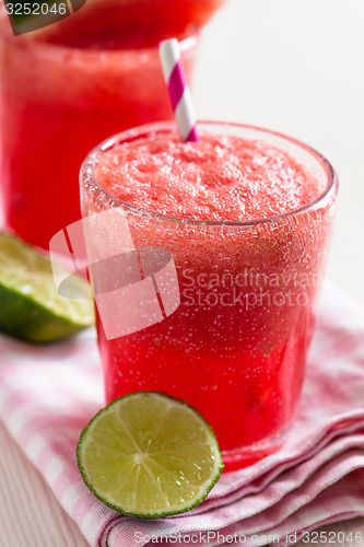 Image of Watermelon and lime drink