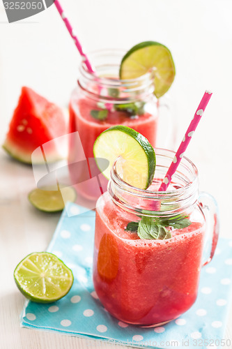 Image of Watermelon and lime drink