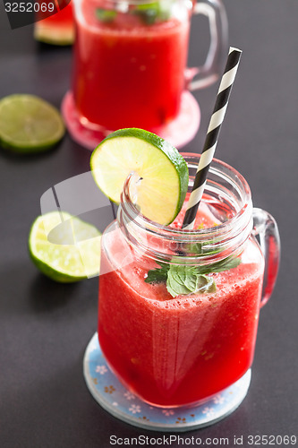 Image of Watermelon and lime drink