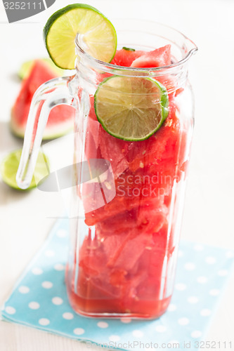 Image of Watermelon and lime drink