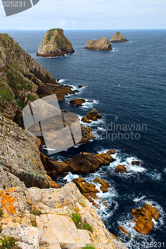Image of Atlantic coast in Brittany
