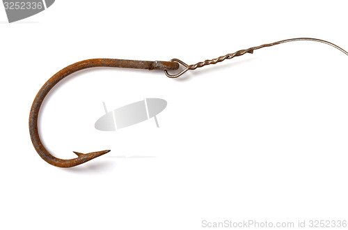 Image of Rusty old fish hook