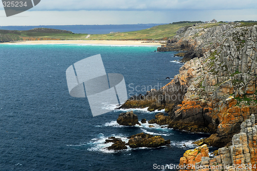 Image of Atlantic coast in Brittany