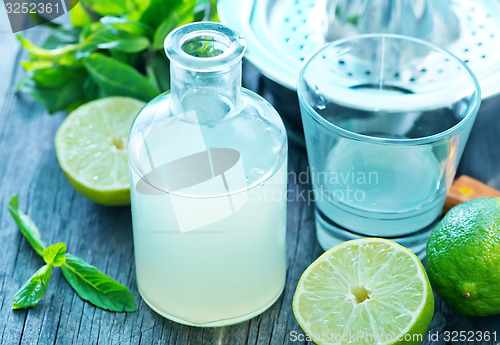 Image of fresh lime juice