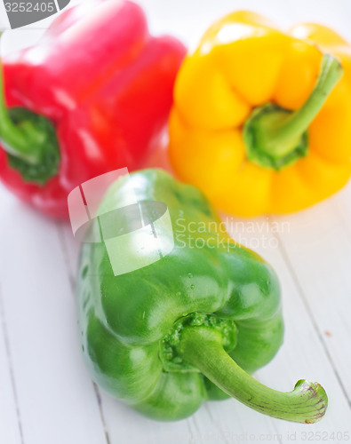 Image of color sweet pepper