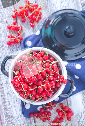 Image of fresh red currant