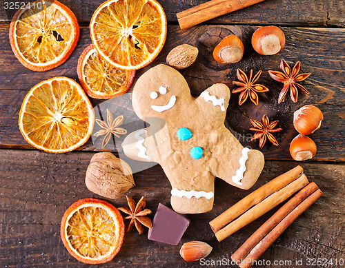 Image of cookie and aroma spice