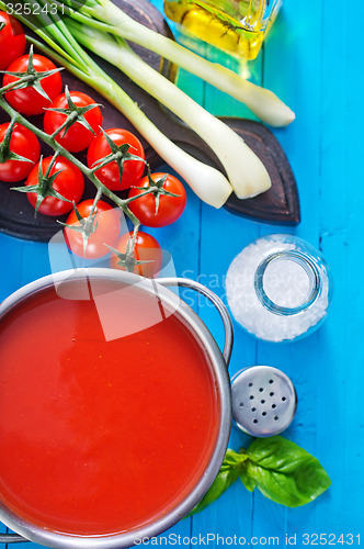 Image of tomato soup