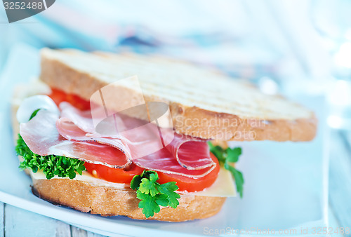 Image of sandwich 