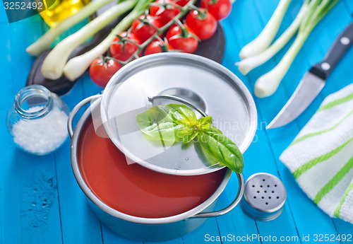 Image of tomato soup