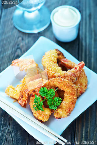 Image of fried shrimps 