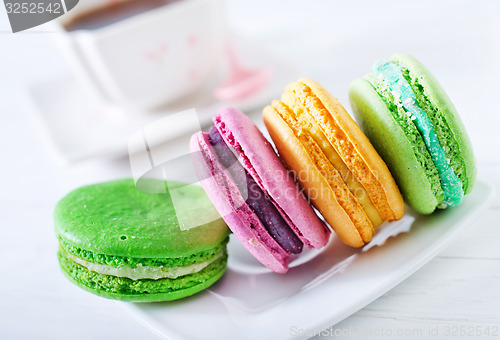 Image of color macaroons