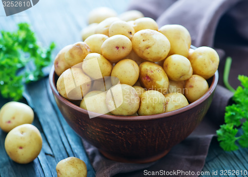 Image of raw potato