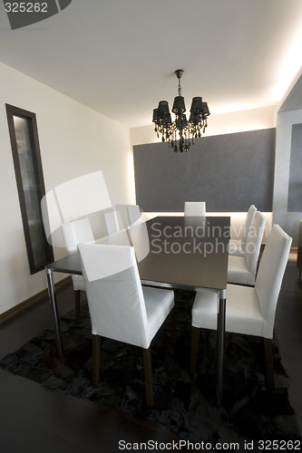 Image of Trendy Modern Dining Room