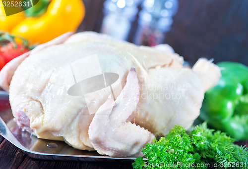 Image of raw chicken 