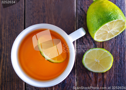 Image of tea with lemon