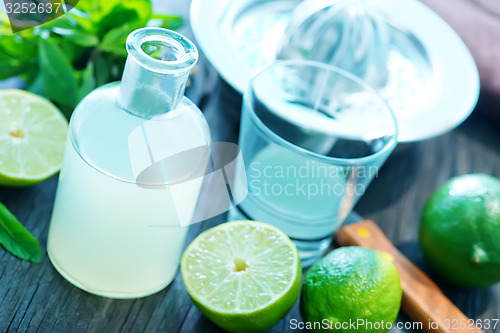 Image of fresh lime juice