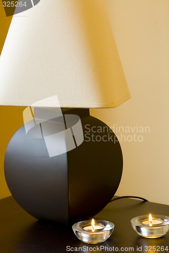 Image of Lamp and Candles