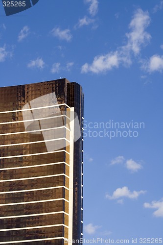 Image of Front of the Mirrored Business Building