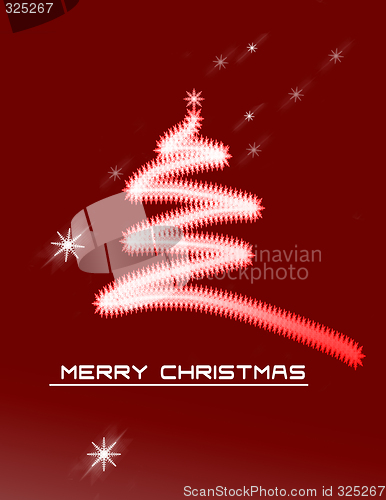 Image of Christmas Background with Ornaments