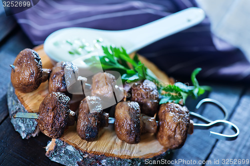 Image of fried mushrooms 