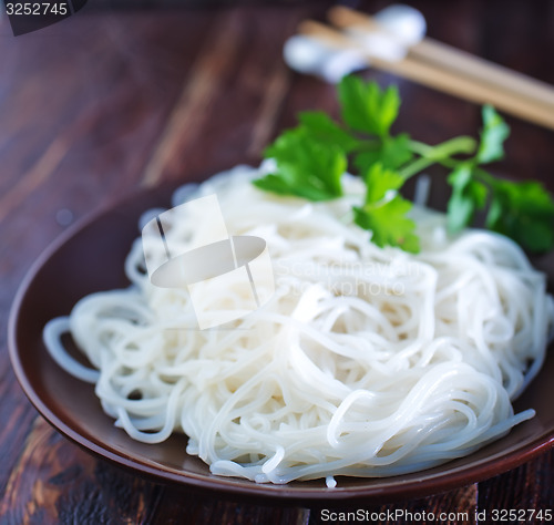 Image of rice noodles