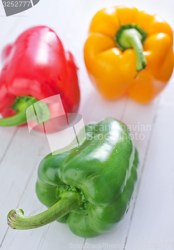 Image of color sweet pepper