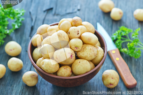 Image of raw potato