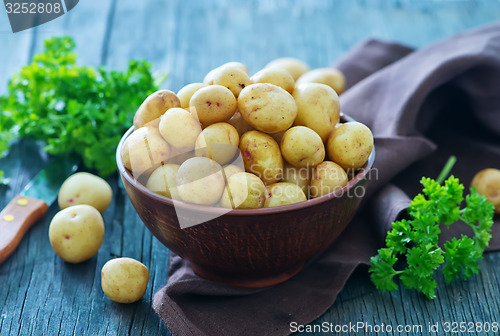 Image of raw potato