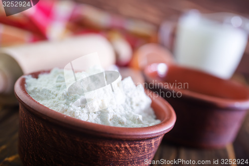 Image of ingredients for dough