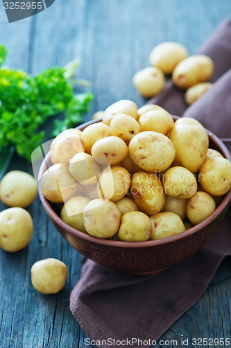 Image of raw potato