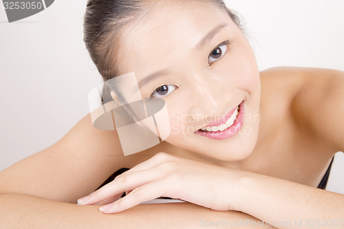 Image of Beautiful young Asian girl portrait