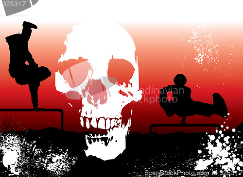 Image of extreme skull